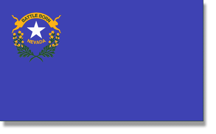 Las Vegas NV title loans State Flag