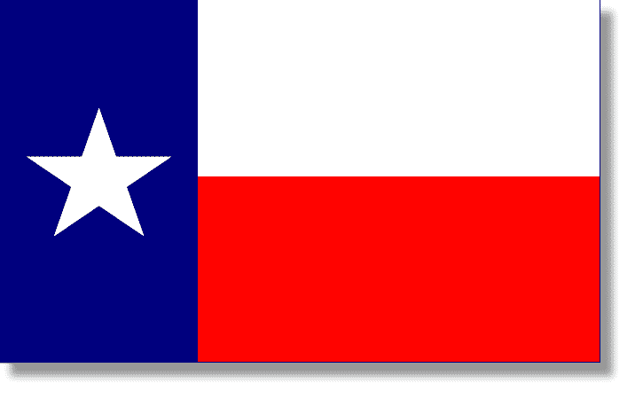 Houston TX title loans State Flag