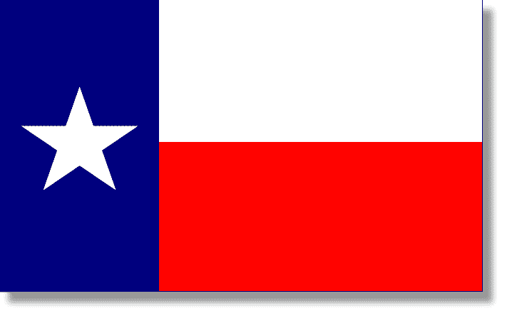 Hufsmith TX title loans State Flag